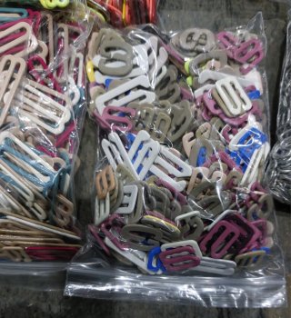 Ganchos "G", Reguladores y Arandelas Lencería NUEV