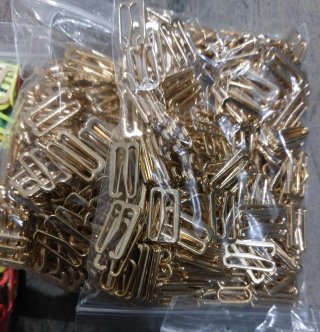 Ganchos "G", Reguladores y Arandelas Lencería NUEV