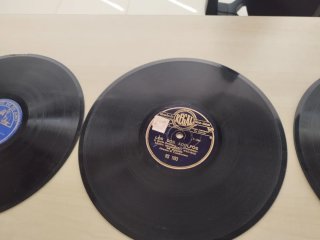 11 Discos de Pizarra para Gramófono