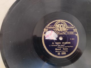 11 Discos de Pizarra para Gramófono