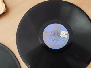 11 Discos de Pizarra para Gramófono