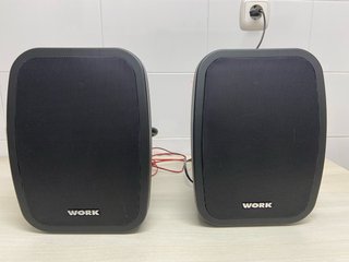 Altavoces WORK NEO 6 uno amplificado y otro pasivo