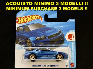 Hot Wheels Nissan Skyline GT-R (BNR34)