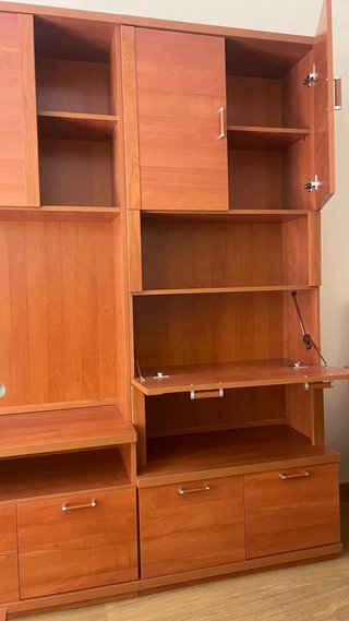 Salón completo (Mueble + mesa + sillas + mesa baja