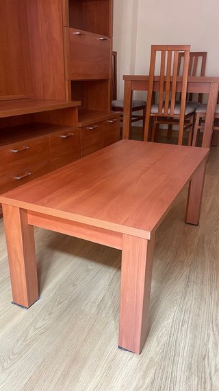 Salón completo (Mueble + mesa + sillas + mesa baja