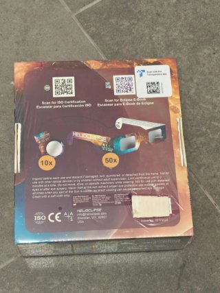 Gafas de Sol para Eclipse Solar HELIOCLIPSE