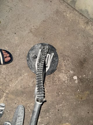 Lijadora de disco con aspiración