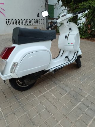 Vespa PK XL 125 Blanca