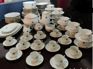 Vajilla Porcelana George V Filo Oro
