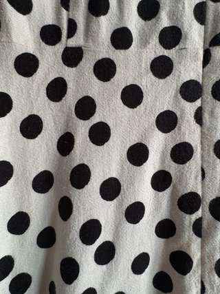 Vestido Largo Lunares Zara