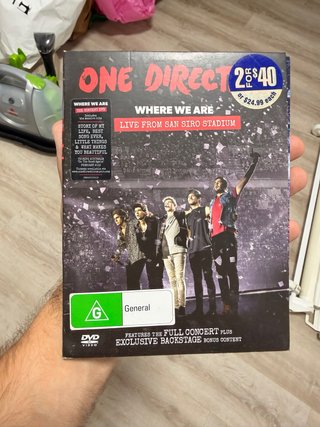 DVD One Direction - Where We Are: Live From San Si