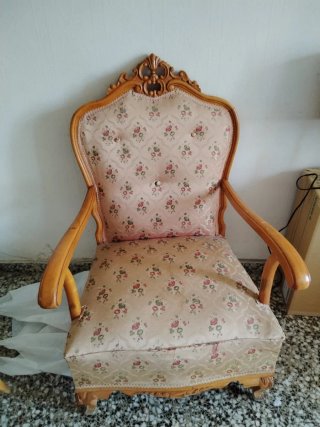 Silla estilo María Antonieta