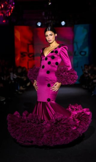 Traje Flamenca Diseño Exclusivo Nuevo