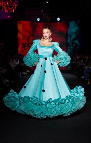 Traje Flamenca Diseño Exclusivo Nuevo