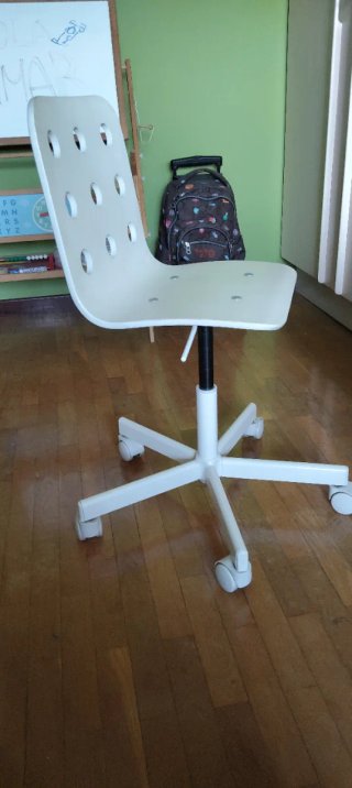 Silla escritorio infantil blanca