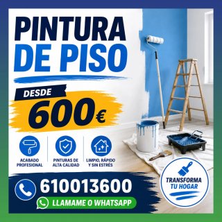 Pintura de Pisos Profesional