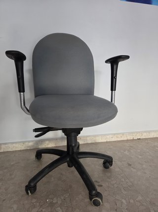 Silla de oficina elevable asiento y brazos