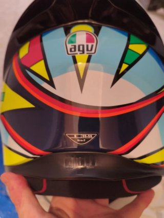Casco Moto AGV Valentino Rossi Soleluna