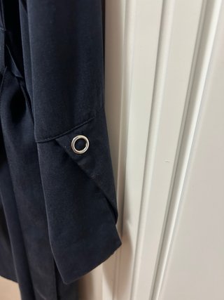 Blusón largo Mango satinado Talla L