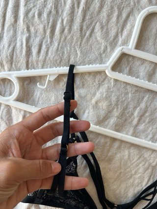 Sujetador negro encaje