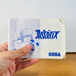 Asterix Sega Master System con Manuale