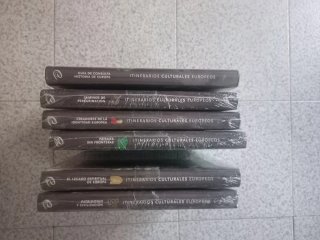 Lote 5 libri Itinerari Culturali Europei