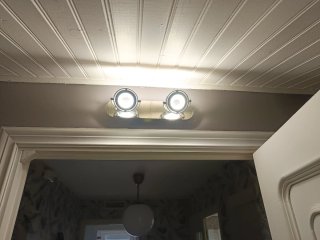 Apliques de pared/techo halógenos