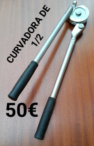 Curvadora de tubos 1/2