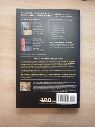 The Norton Anthology of English Literature, Vol C