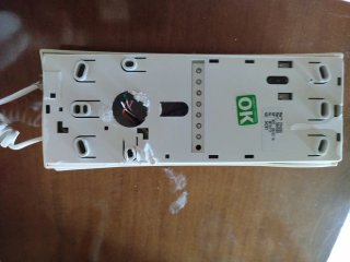 Telefonillo portero blanco