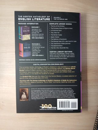 The Norton Anthology of English Literature, Vol E