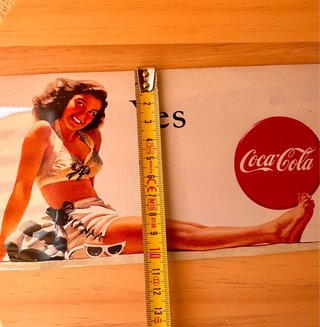 Placa Metálica Coca-Cola “Yes”