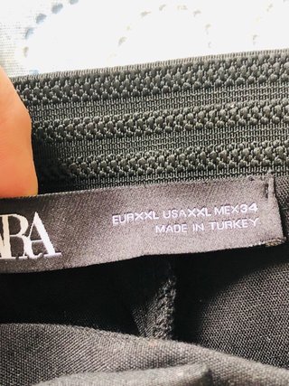 Pantalón vestir Zara Talla XXL