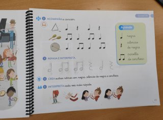 Libro Música Novo Tiroliro 1 Primaria