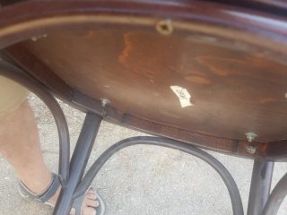 2 Sedie Thonet con Braccioli in Legno