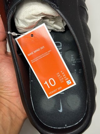 Nike Mind 001 Chanclas Negras