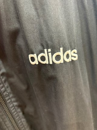 Chaqueta Adidas Retro Vintage Negra y Azul