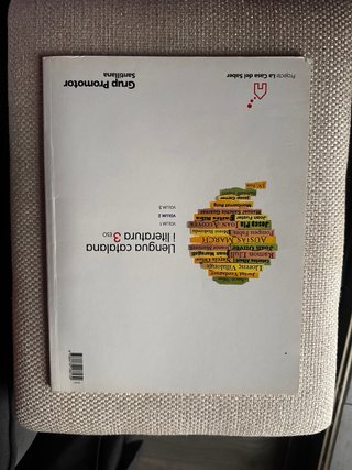 Libro Llengua catalana i literatura 3ESO