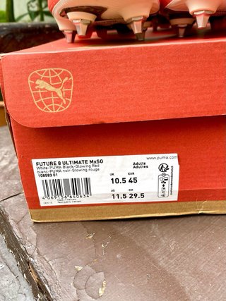 Botas de fútbol Puma Talla 45