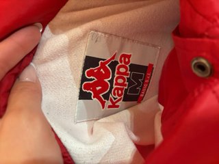 Cortavientos Kappa Rojo