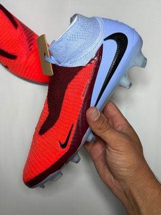 Nike Phantom Botas Fútbol Azul/Rojo