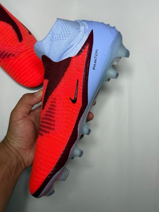 Nike Phantom Botas Fútbol Azul/Rojo