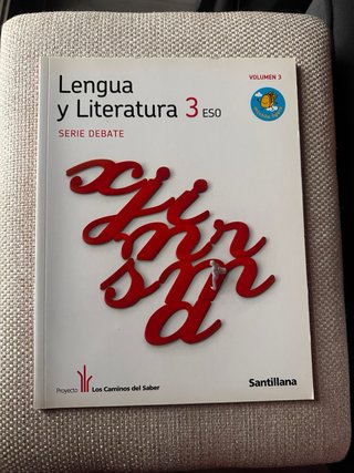 Libro Lengua y Literatura 3ESO