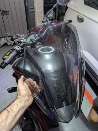 Cúpula Puig alta para Suzuki 750 GSX-S