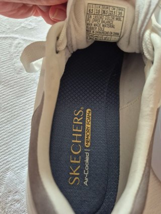 Skechers Zapatillas Blancas Casuales, como nuevas