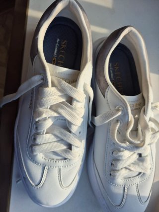 Skechers Zapatillas Blancas Casuales, como nuevas