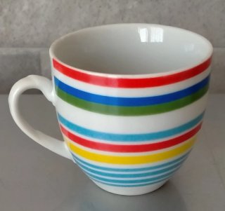 Set 6 Tazzine Caffè Millerighe - senza piattino -