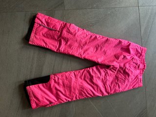 Pantalones de esquí rosas para niña
