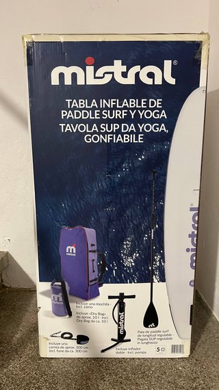 Tabla inflable Mistral Paddle Surf y Yoga