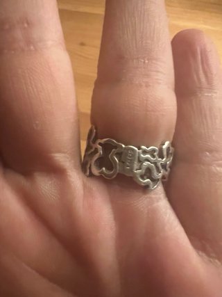 Anillo TOUS Ositos Entrelazados Plata